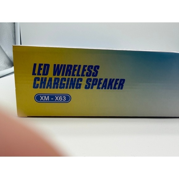 LED Wireless Charging Speaker 15 W White 0107 - Picture 5 of 5